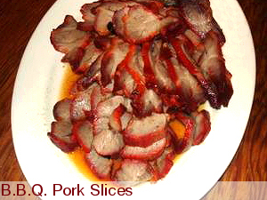BBQ Pork Slices