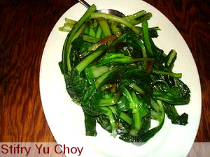 Stirfry Yu Choy