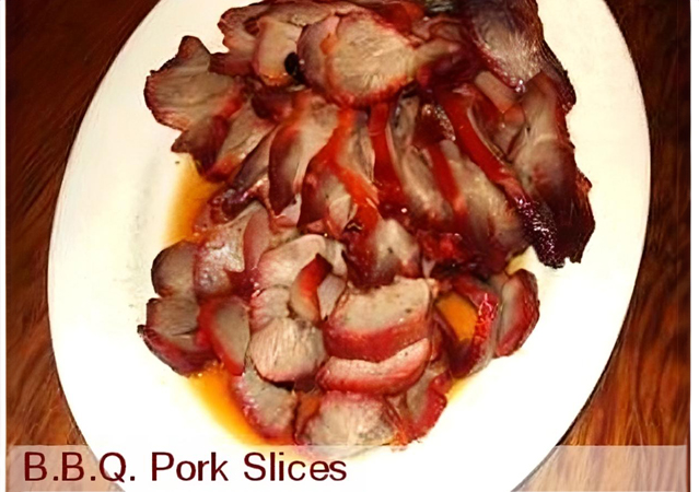 BBQ Pork Slices